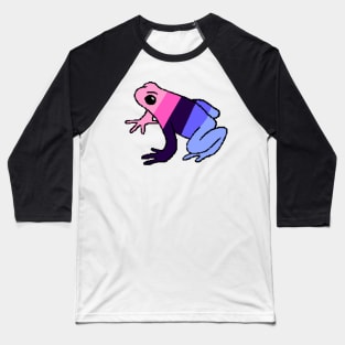 Pixel Omnisexual Frog Baseball T-Shirt